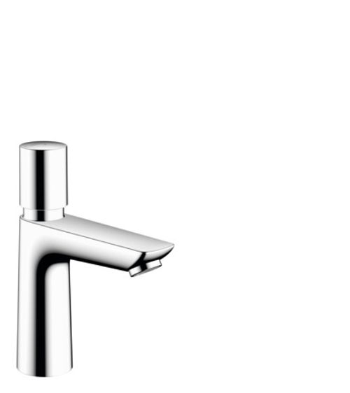 Hansgrohe-HG-Standventil-Selbstschluss-Talis-Eohne-Ablaufgarnitur-chrom-71719000 gallery number 1